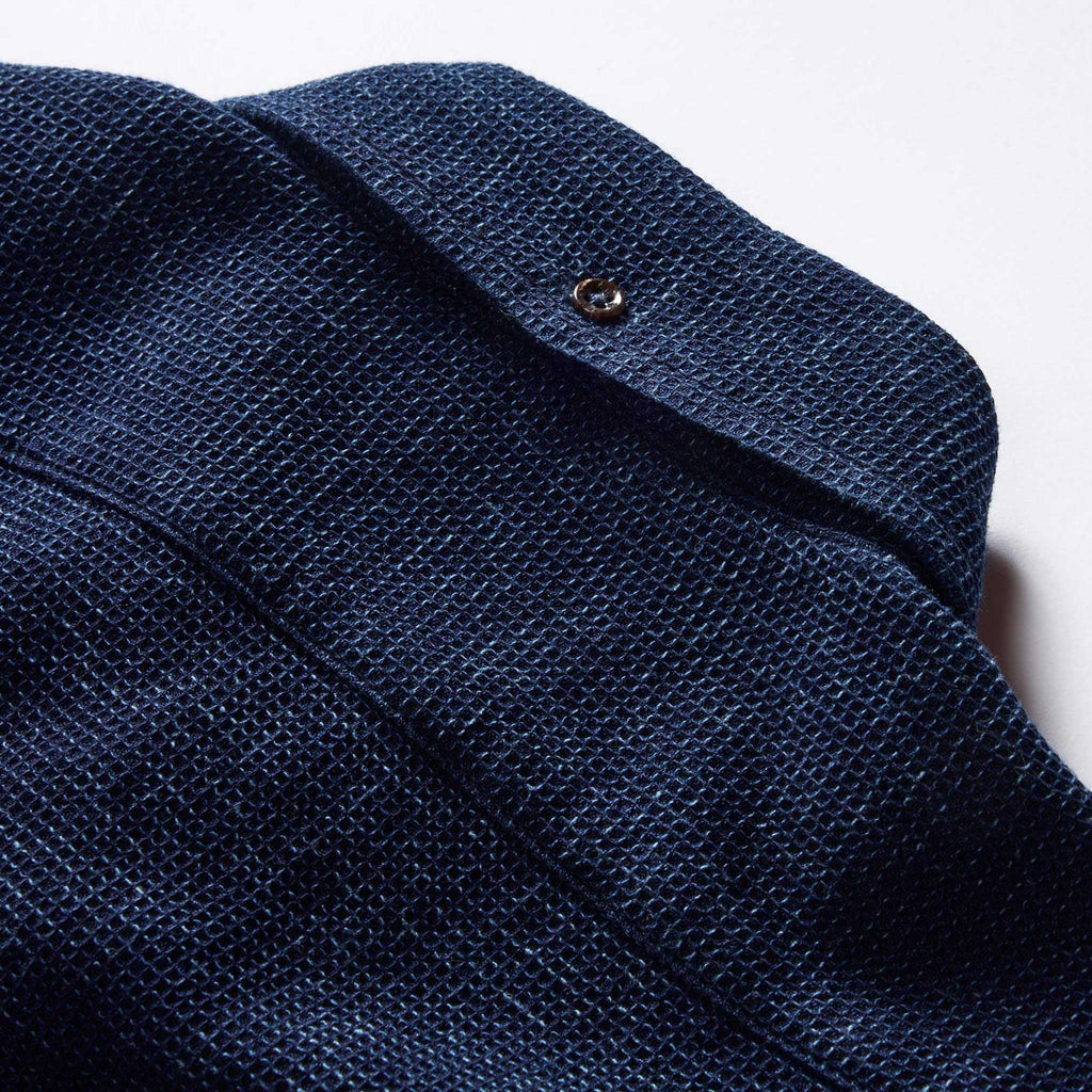 The Jack in Rinsed Indigo Waffle