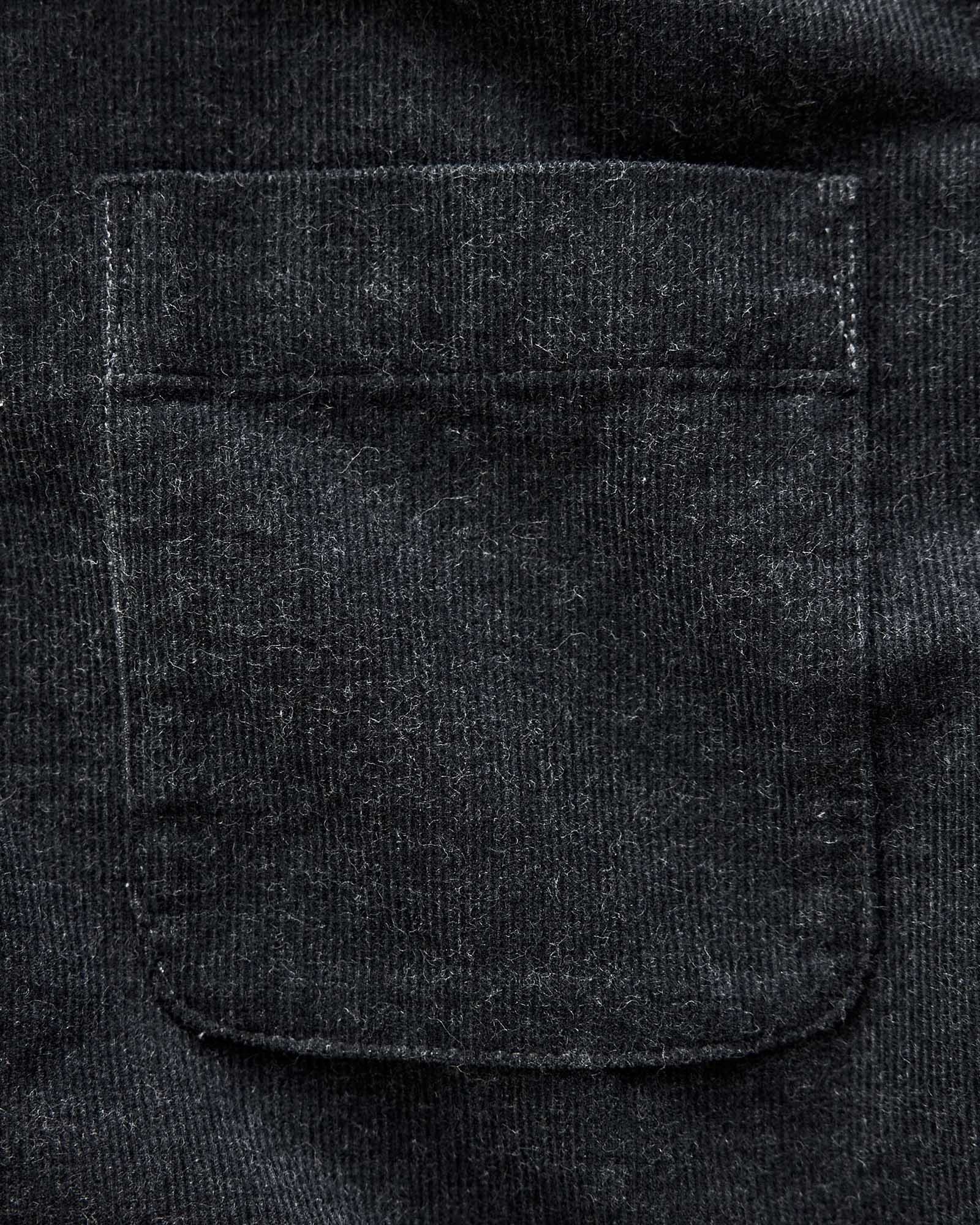The Short Sleeve California in Heather Coal Cord
