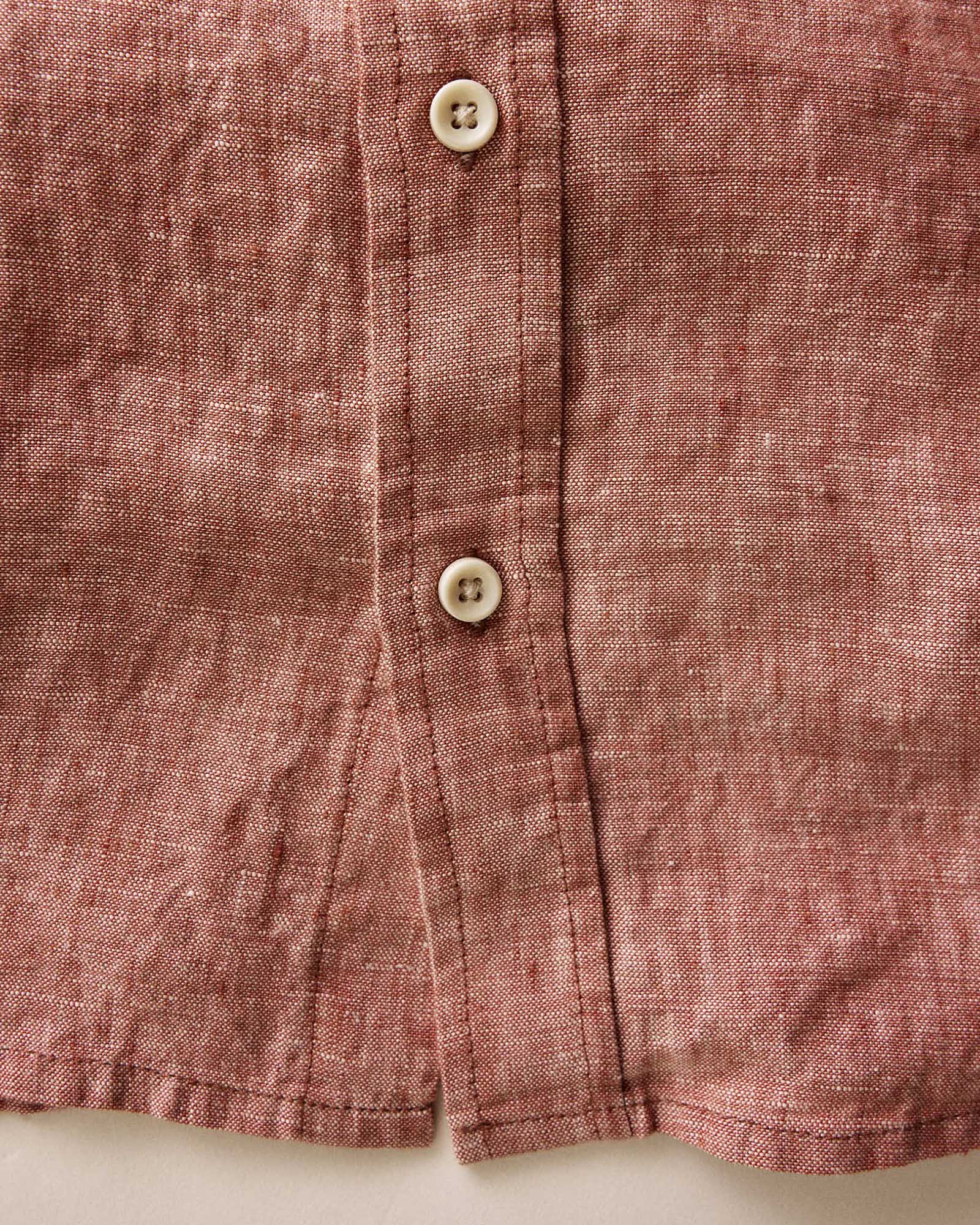 The Short Sleeve California in Fired Clay Hemp