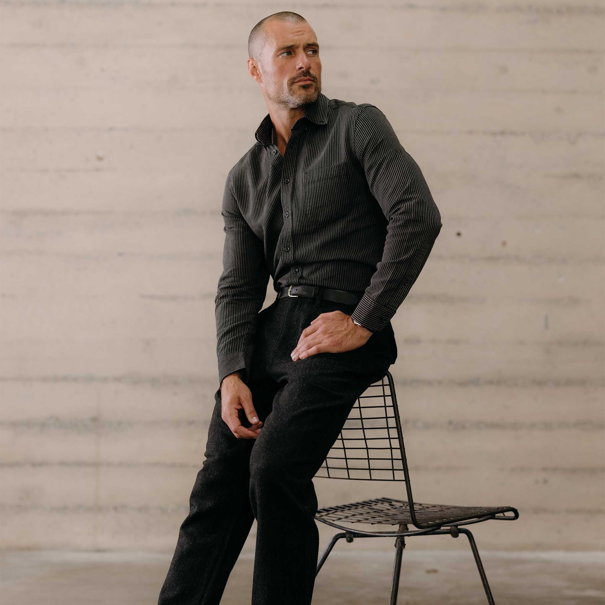 The Jack in Roped Black Indigo